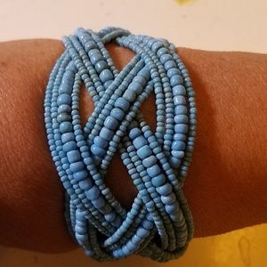 GypsyCraft beaded wrap bracelet